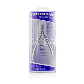 TWEEZERMAN Professional Rockhard Cuticle Nipper 1/2 Jaw